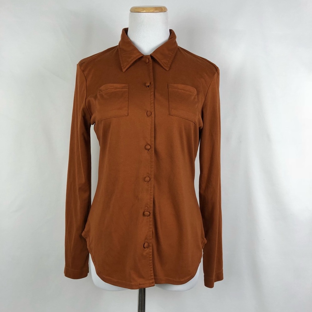 Betty Blue button down top